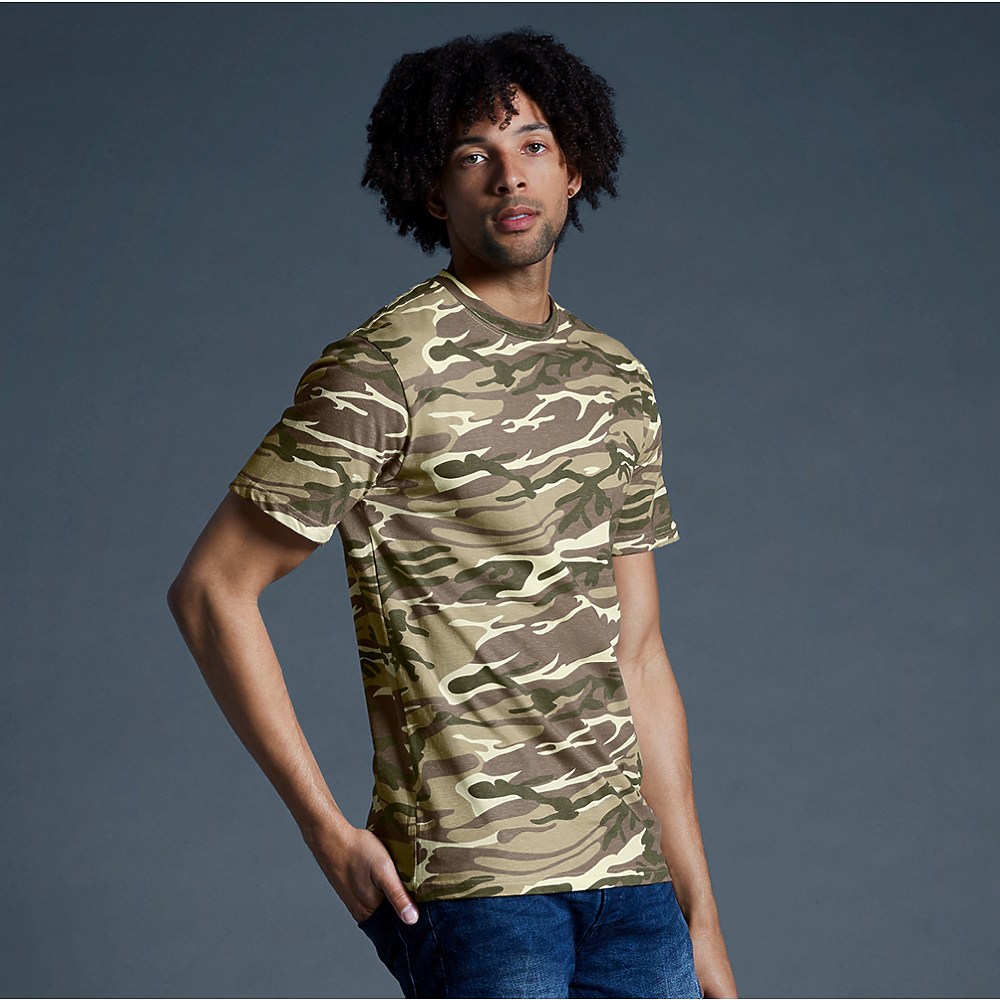 Anvil Camouflage T-Shirt | Carolina-Made