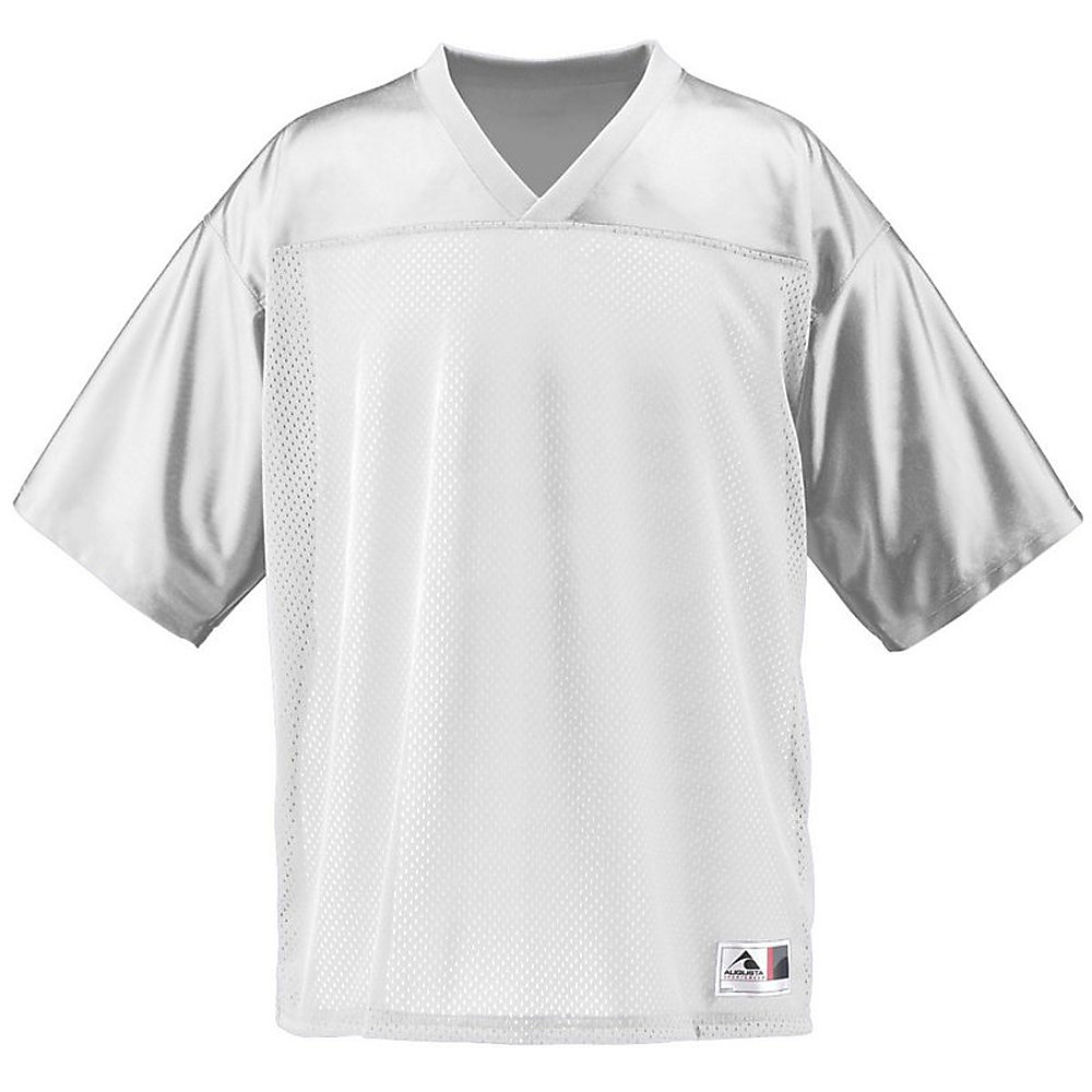 Augusta 1115 Mod Camo Game Jersey - White/Graphite/White - XL