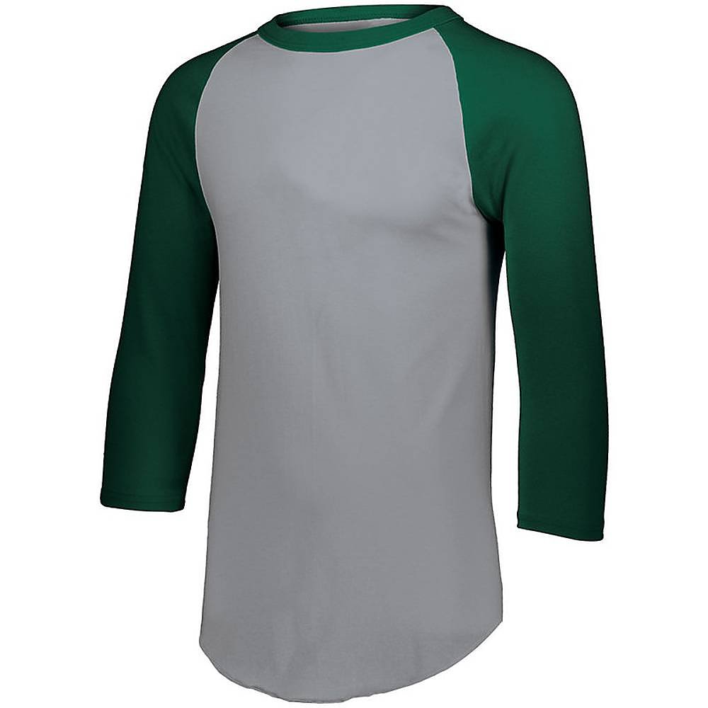 Augusta Men's Team Sports Tee 3/4 Raglan Sleeve Baseball Jersey T-Shirt 420 