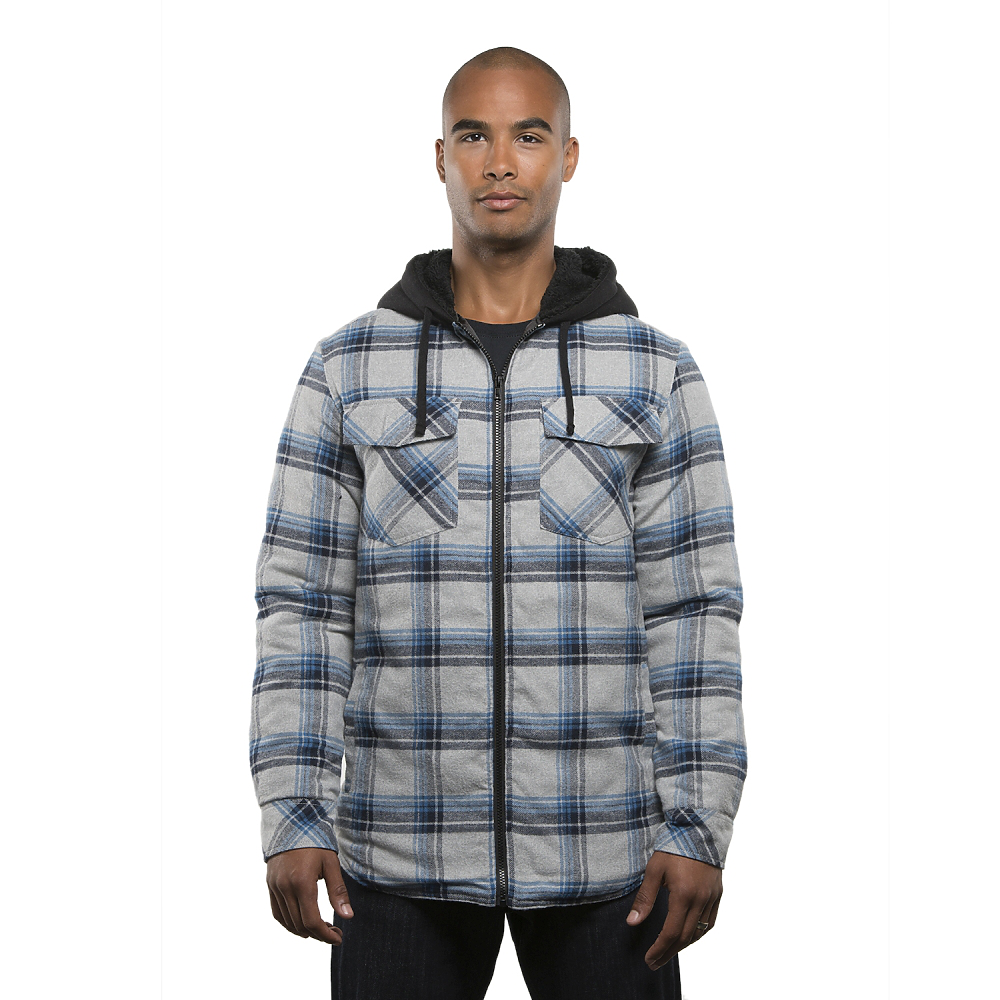 Burnside Sherpa Lined Fannel Jacket | Imprintable-Wear
