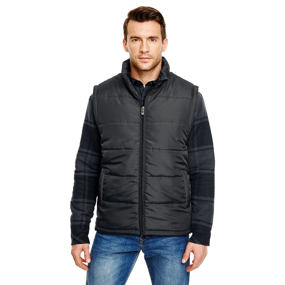 Burnside Mens Puffer Vest | Carolina-Made