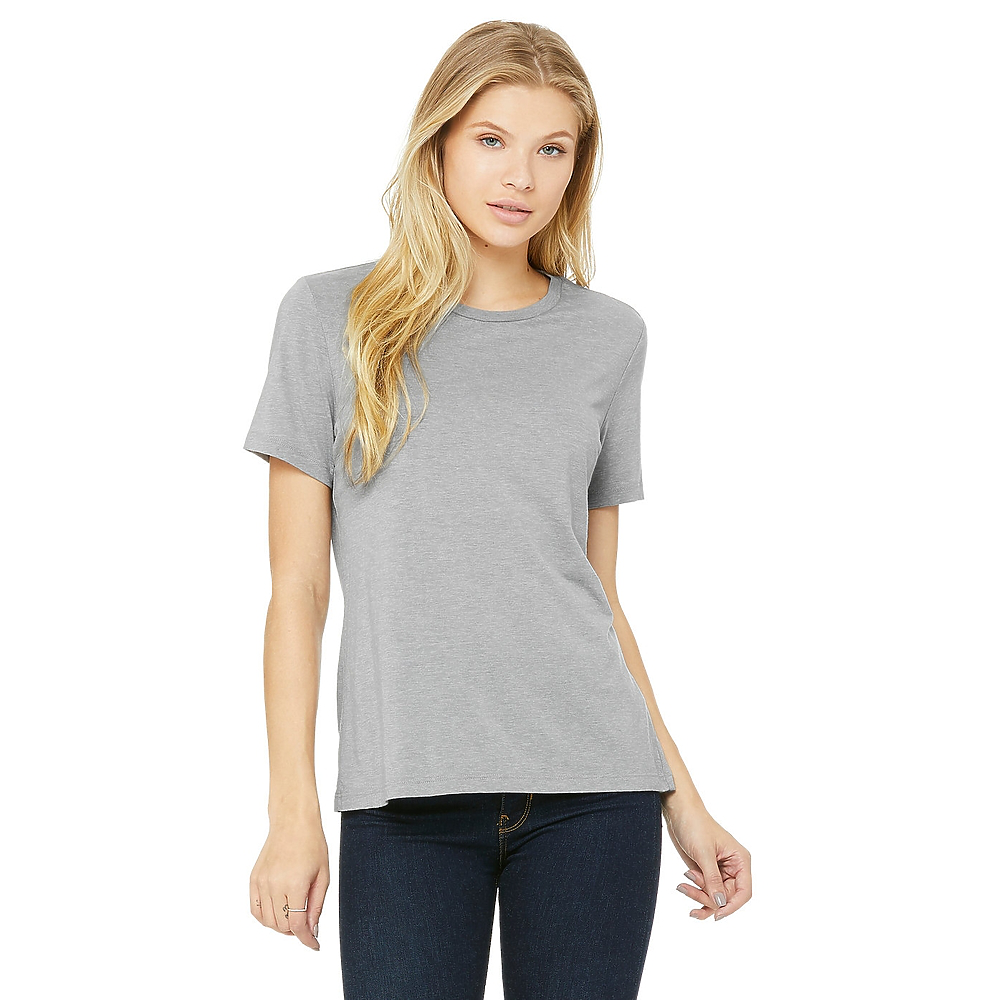 Bella+Canvas Women's Relaxed Triblend Short Sleeve Tee | Carolina-Made