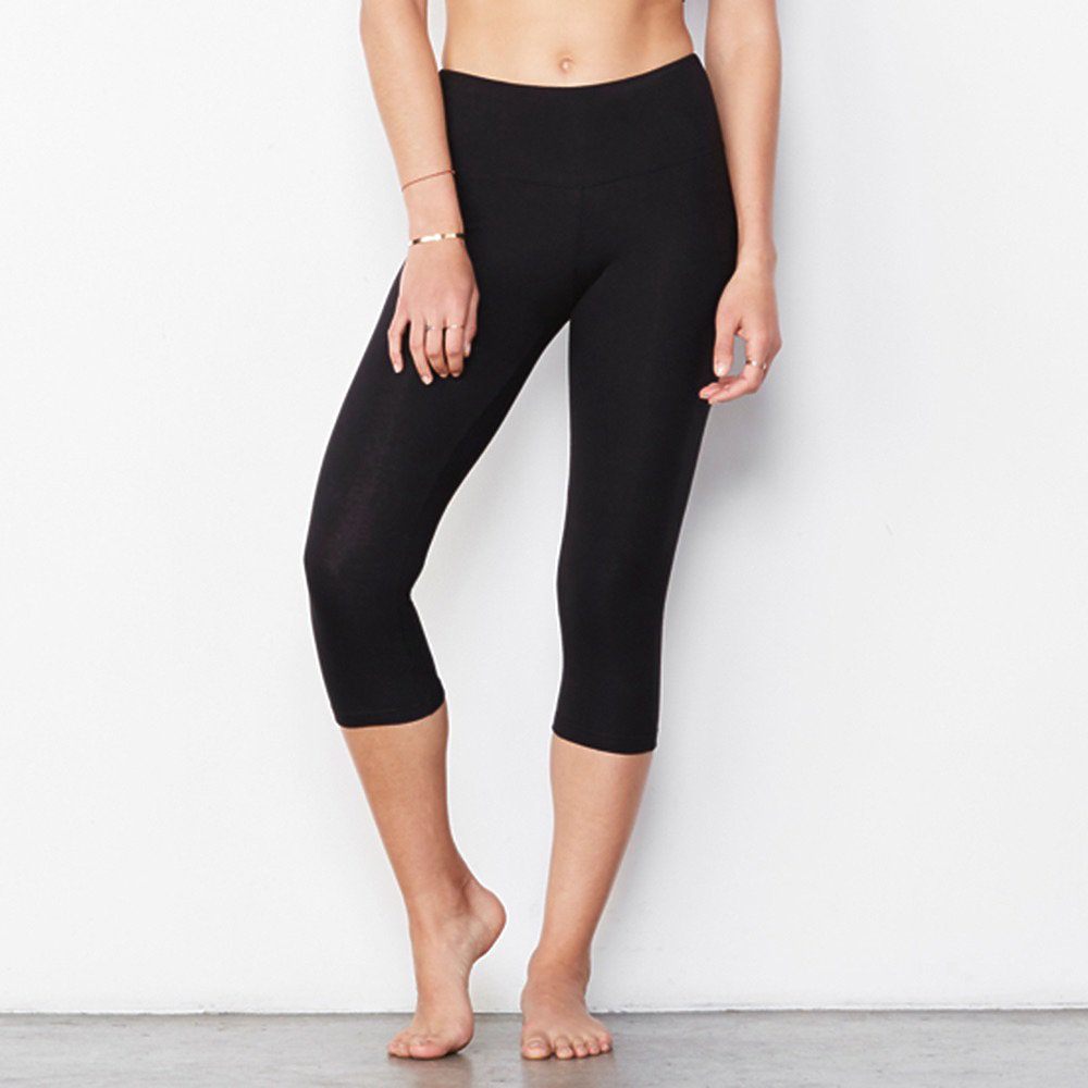 women's cotton spandex capris