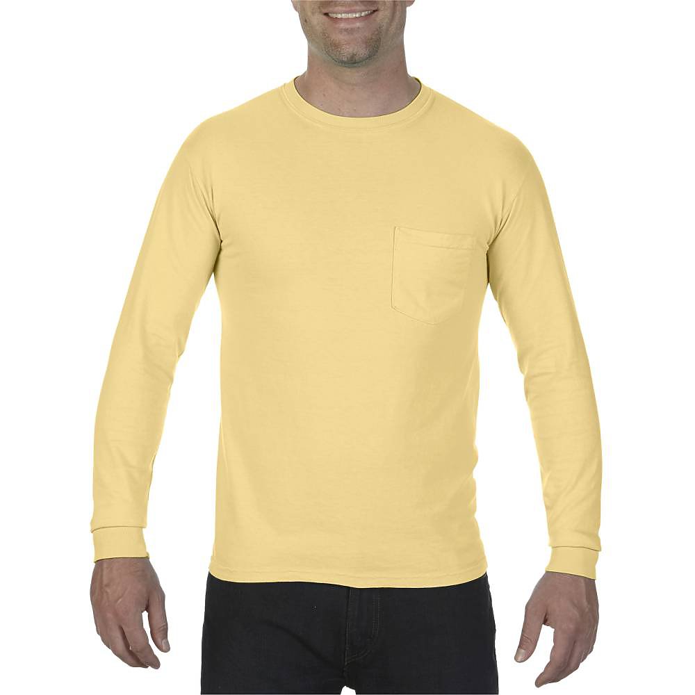 Comfort Colors Long Sleeve Pocket T Shirt Carolina Made