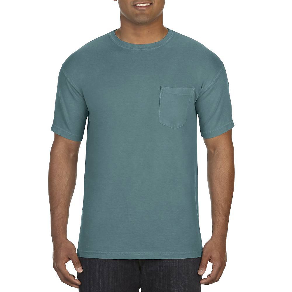 COMFORT COLORS 6.1oz 100% Pocket T 