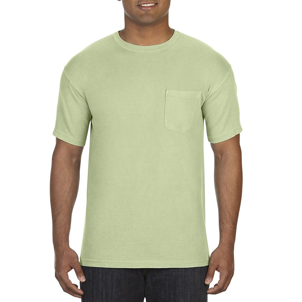 comfort colors pocket t
