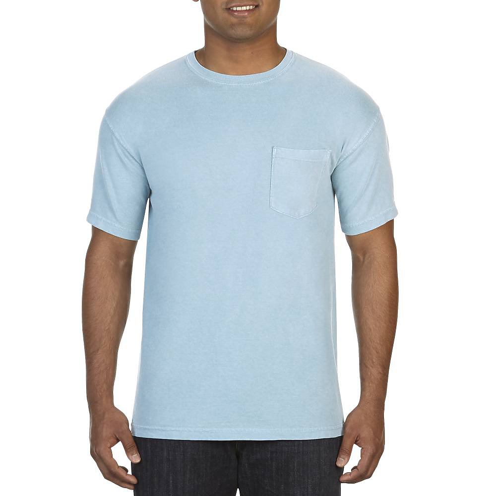 COMFORT COLORS 6.1oz 100% Pocket T 
