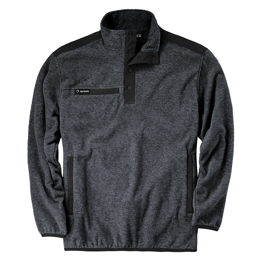 DRI DUCK Men's Ranger Melange Fleece Pullover | Carolina-Made