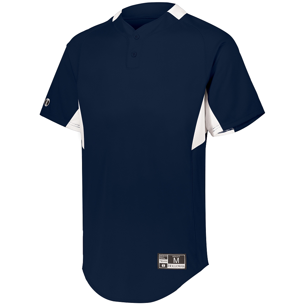 Holloway Youth Game7 TwoButton Baseball Jersey CarolinaMade
