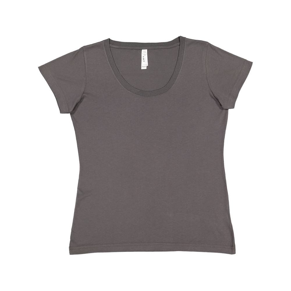 LAT Ladies Deep Scoop Neck Tee CarolinaMade