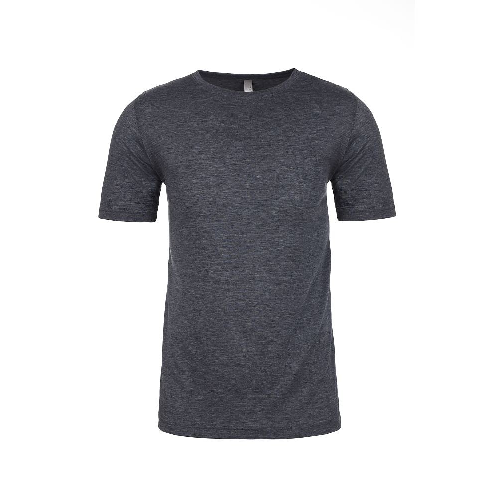 Next Level Unisex Crew Neck T-Shirt - Charcoal, 65% Polyester/35% Cotton, Preshrunk Jersey, Sizes S-2XL