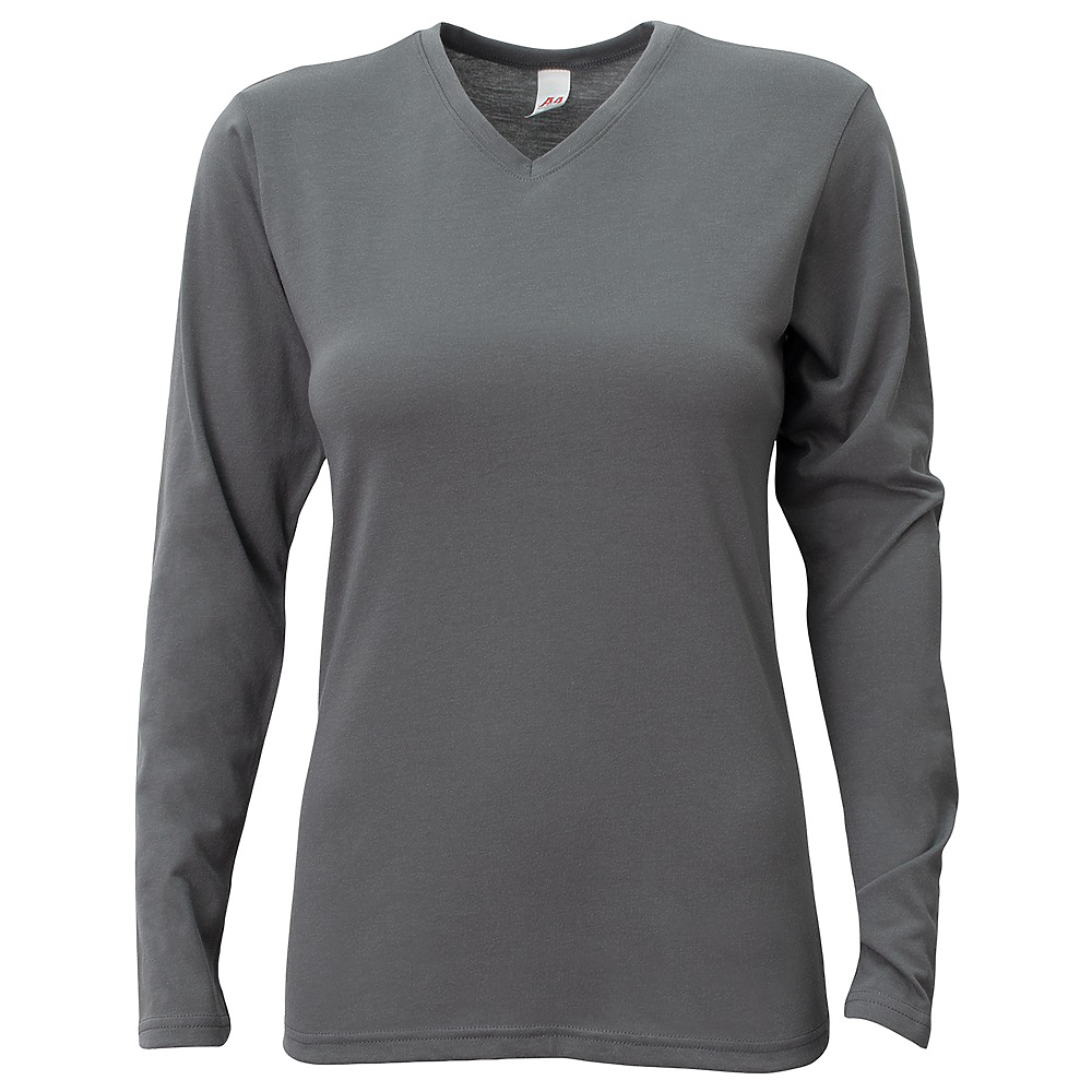 A4 N3029 Men's Premium Softek Moisture Wicking Long Sleeve Tee – Crew Neck – USA Made