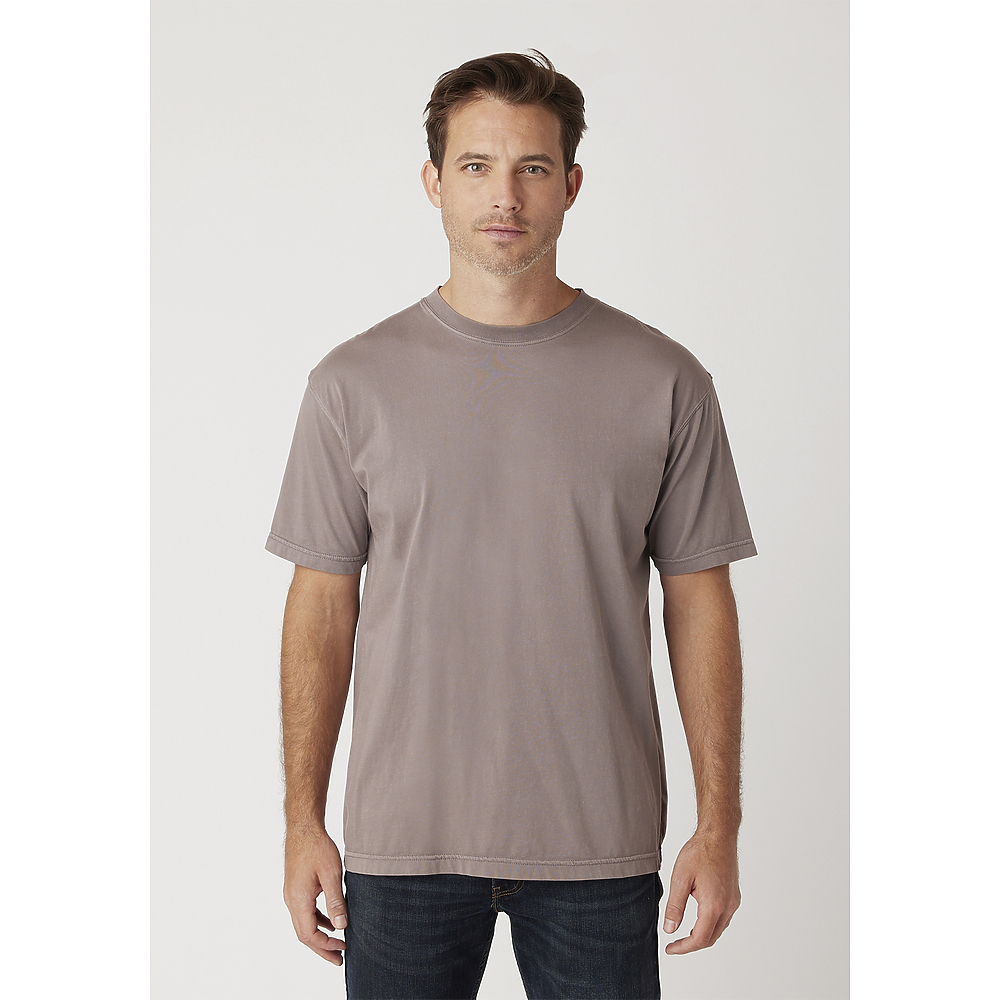 Cotton Heritage Garment Dye Short Sleeve Tee | Imprintable-Wear