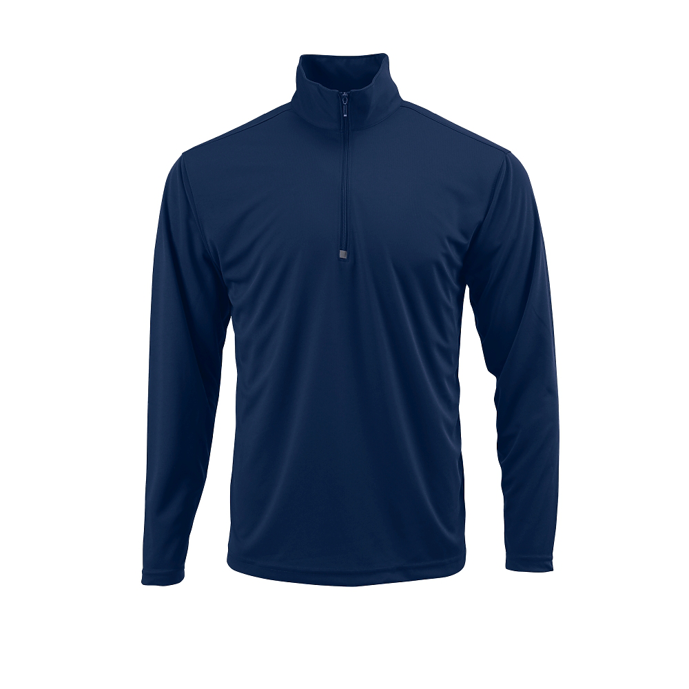 Augusta Sportswear Navy Chill Fleece Half Zip Pullover