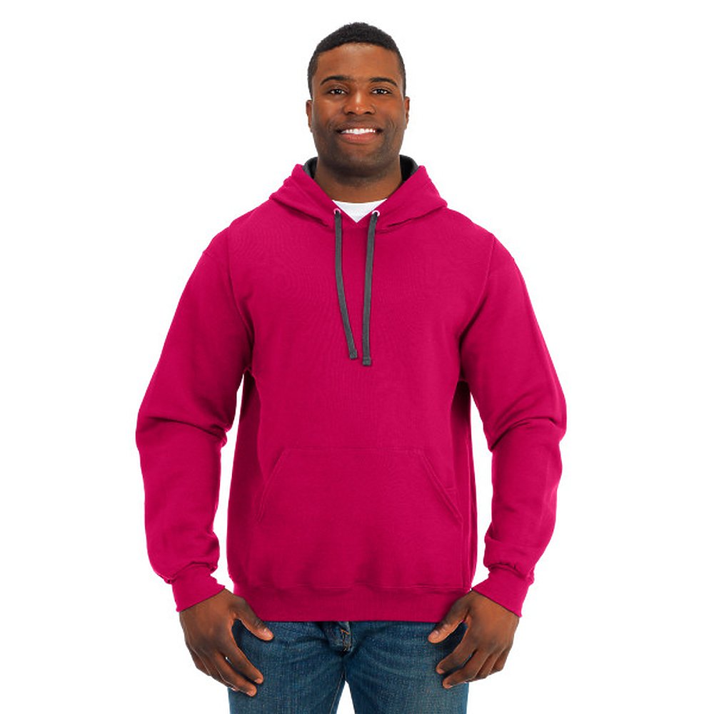 Fruit of the loom purple hoodie sales