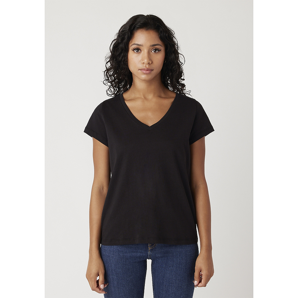 Cotton Heritage Women's V-Neck T-Shirt | Carolina-Made