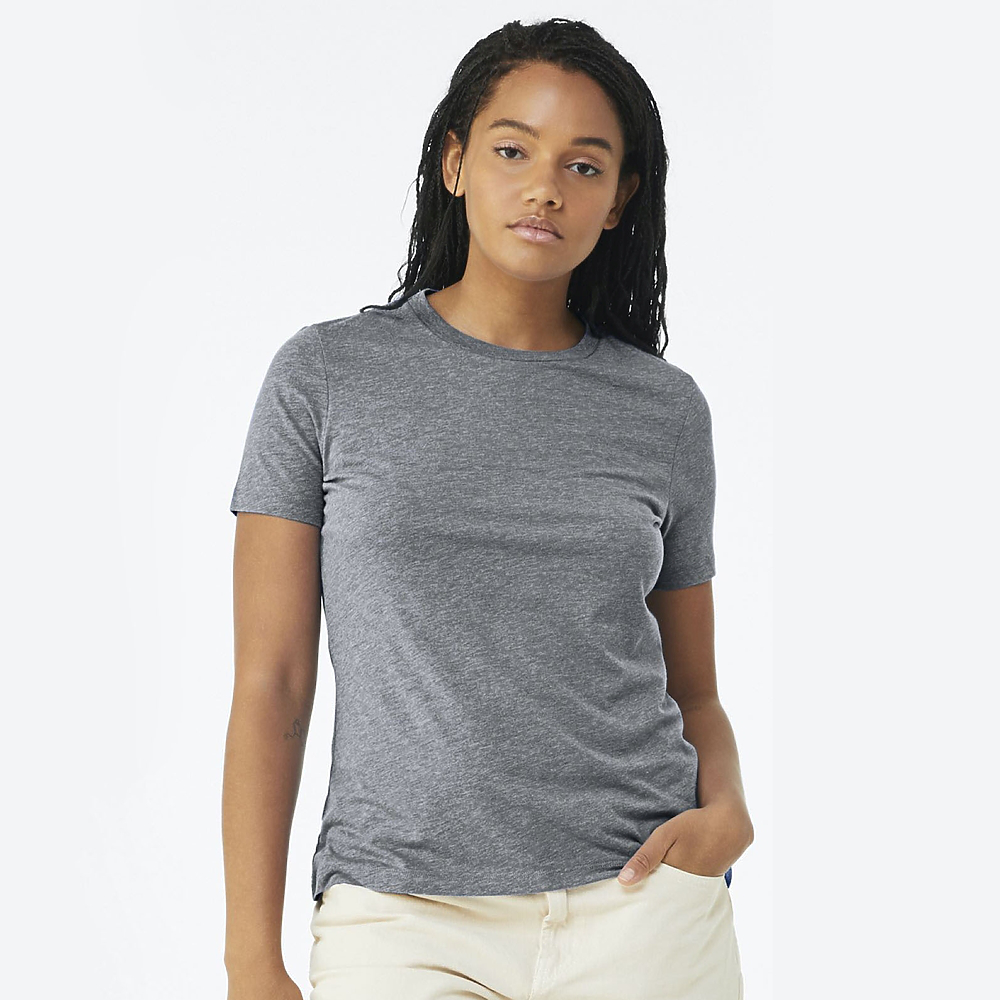 Bella+Canvas Women's Relaxed Triblend Short Sleeve Tee | Imprintable-Wear