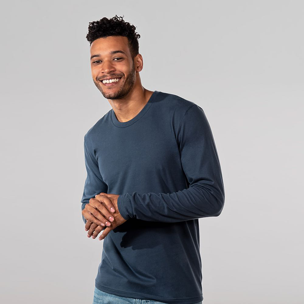 Level 4.3oz 100% Fitted Long Sleeve 