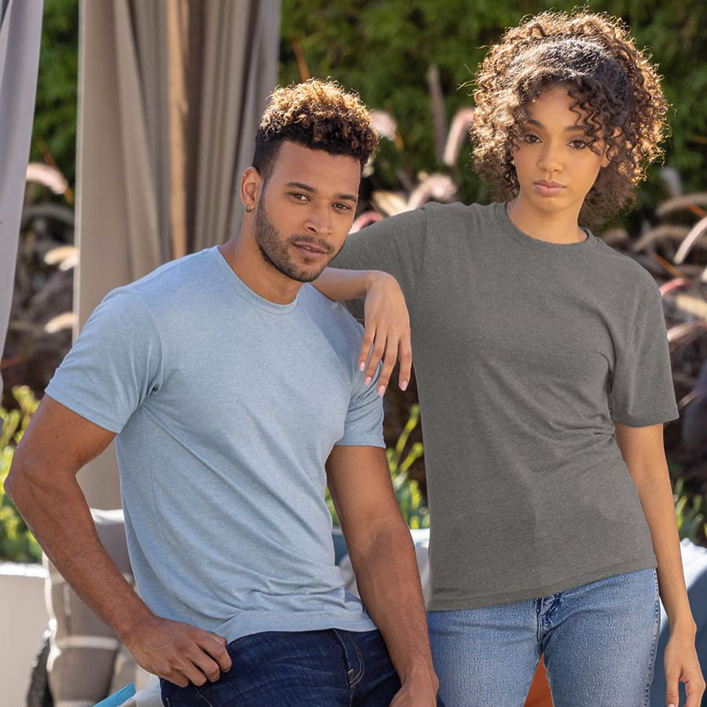 Next Level 4.3oz Unisex Triblend Crew T-Shirt | Imprintable-Wear